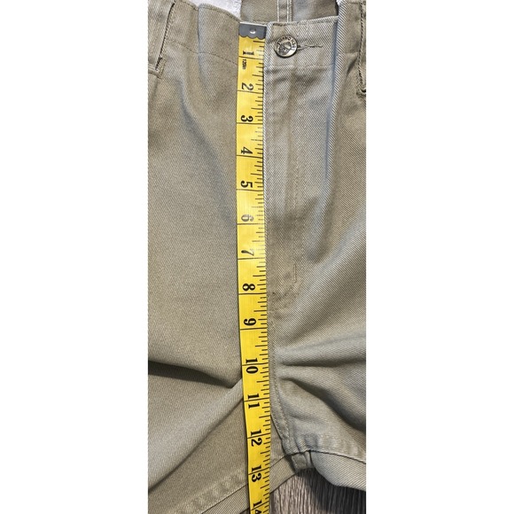 Ben Davis Canvas Khaki 695 Straight Leg 50/50 Blend Twill Work Pants Size 34x31 - Picture 10 of 13